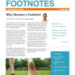 Feetology Podiatry Centres November 2015 Newsletter